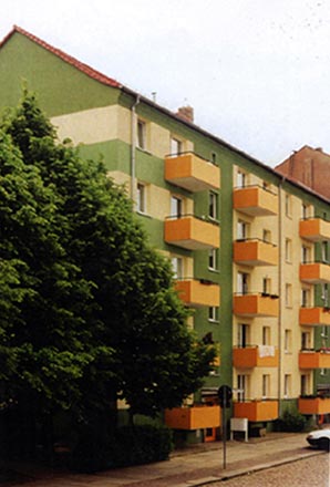 Umbau und Sanierung eines Mehrfamilien-Wohngebäudes in Dresden-Hechtviertel, Johann-Meyer-Straße

