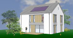 Neubau eines Einfamilienhauses in Radebeul
